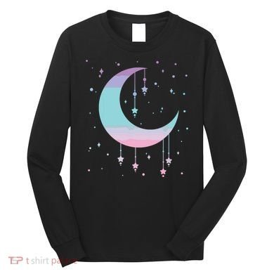 Pastel Moon Kawaii Pastel Goth Long Sleeve Shirt