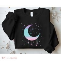 Pastel Moon Kawaii Pastel Goth Sweatshirt thumb 2