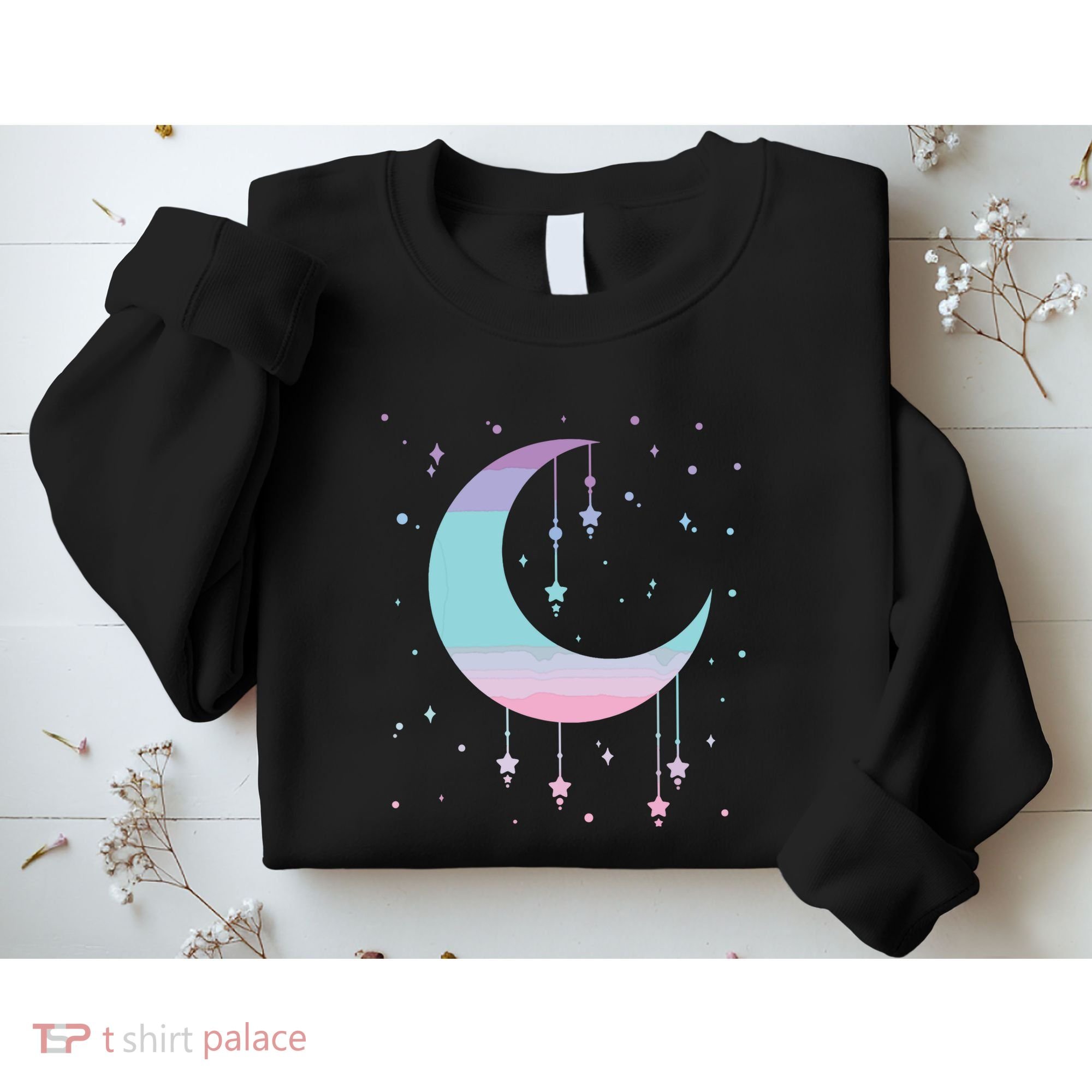 Pastel Moon Kawaii Pastel Goth Sweatshirt