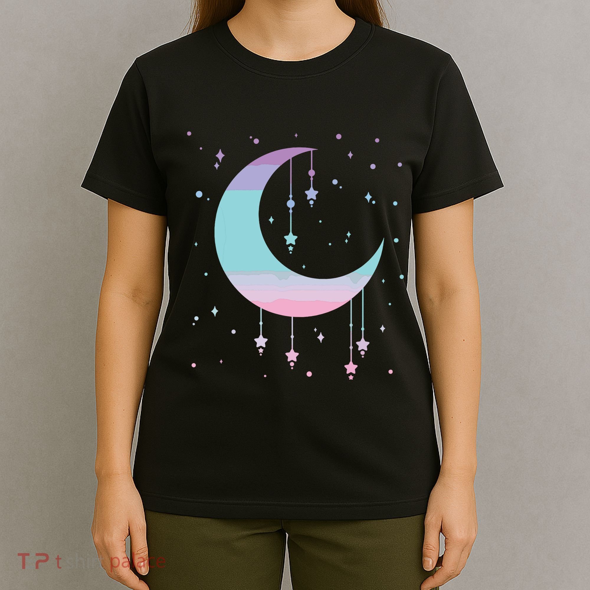 Pastel Moon Kawaii Pastel Goth T-Shirt
