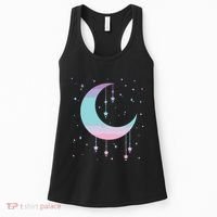 Pastel Moon Kawaii Pastel Goth Women's Tank Top thumb 0