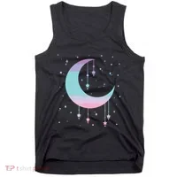Pastel Moon Kawaii Pastel Goth Tank Top thumb 0