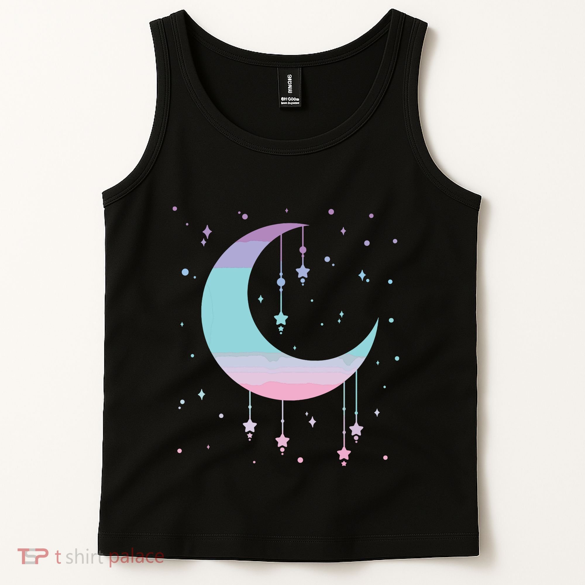 Pastel Moon Kawaii Pastel Goth Tank Top