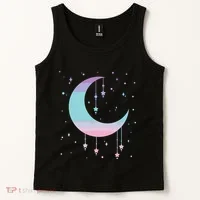 Pastel Moon Kawaii Pastel Goth Tank Top thumb 2