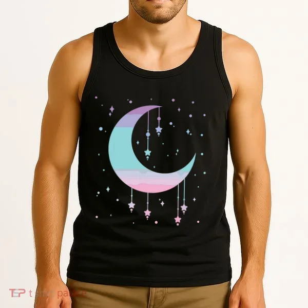 Pastel Moon Kawaii Pastel Goth Tank Top