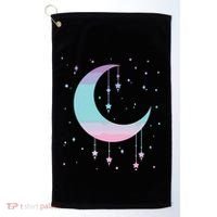 Pastel Moon Kawaii Pastel Goth Golf Towel thumb 0
