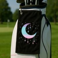 Pastel Moon Kawaii Pastel Goth Golf Towel thumb 2