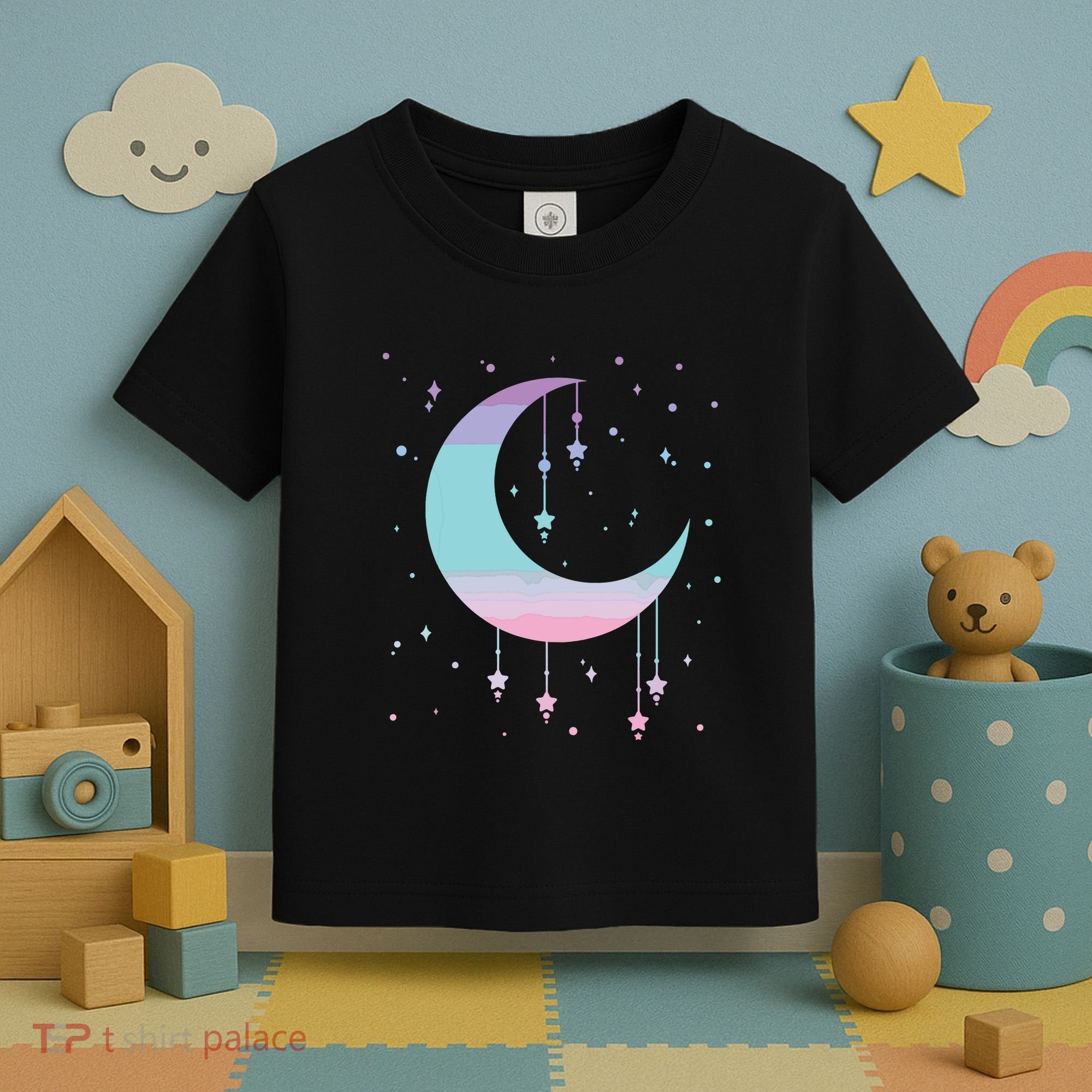 Pastel Moon Kawaii Pastel Goth Toddler T-Shirt