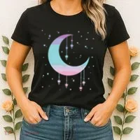 Pastel Moon Kawaii Pastel Goth Women's T-Shirt thumb 2