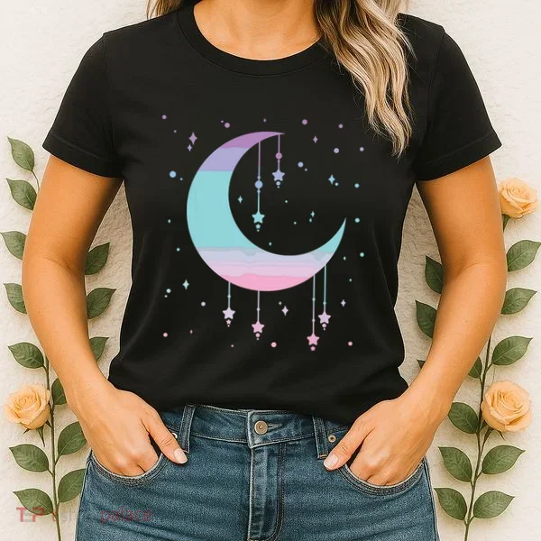 Pastel Moon Kawaii Pastel Goth Women's T-Shirt