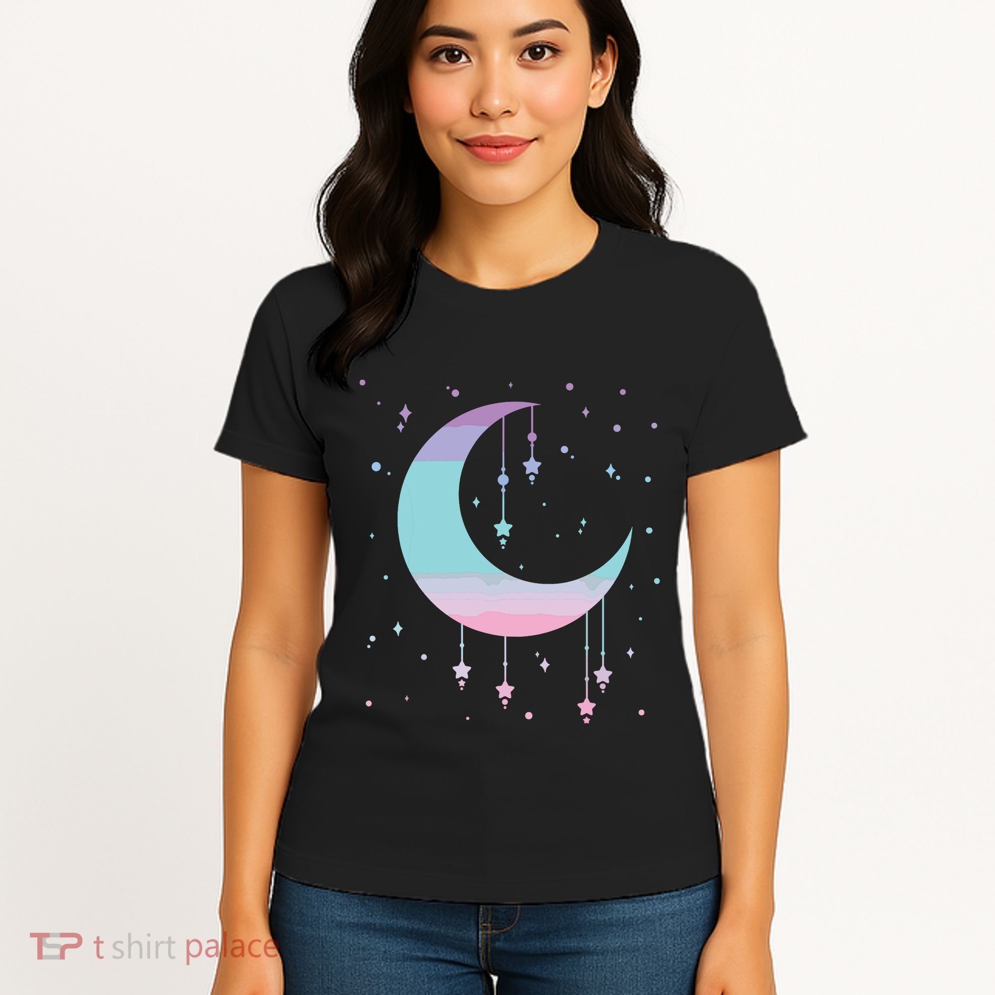 Pastel Moon Kawaii Pastel Goth Women's T-Shirt