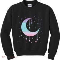 Pastel Moon Kawaii Pastel Goth Kids Sweatshirt thumb 0
