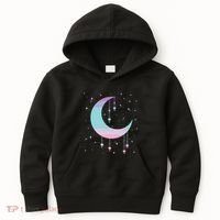 Pastel Moon Kawaii Pastel Goth Kids Hoodie thumb 0