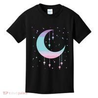 Pastel Moon Kawaii Pastel Goth Kids T-Shirt thumb 0