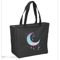 Pastel Moon Kawaii Pastel Goth Tote Bag thumb 2