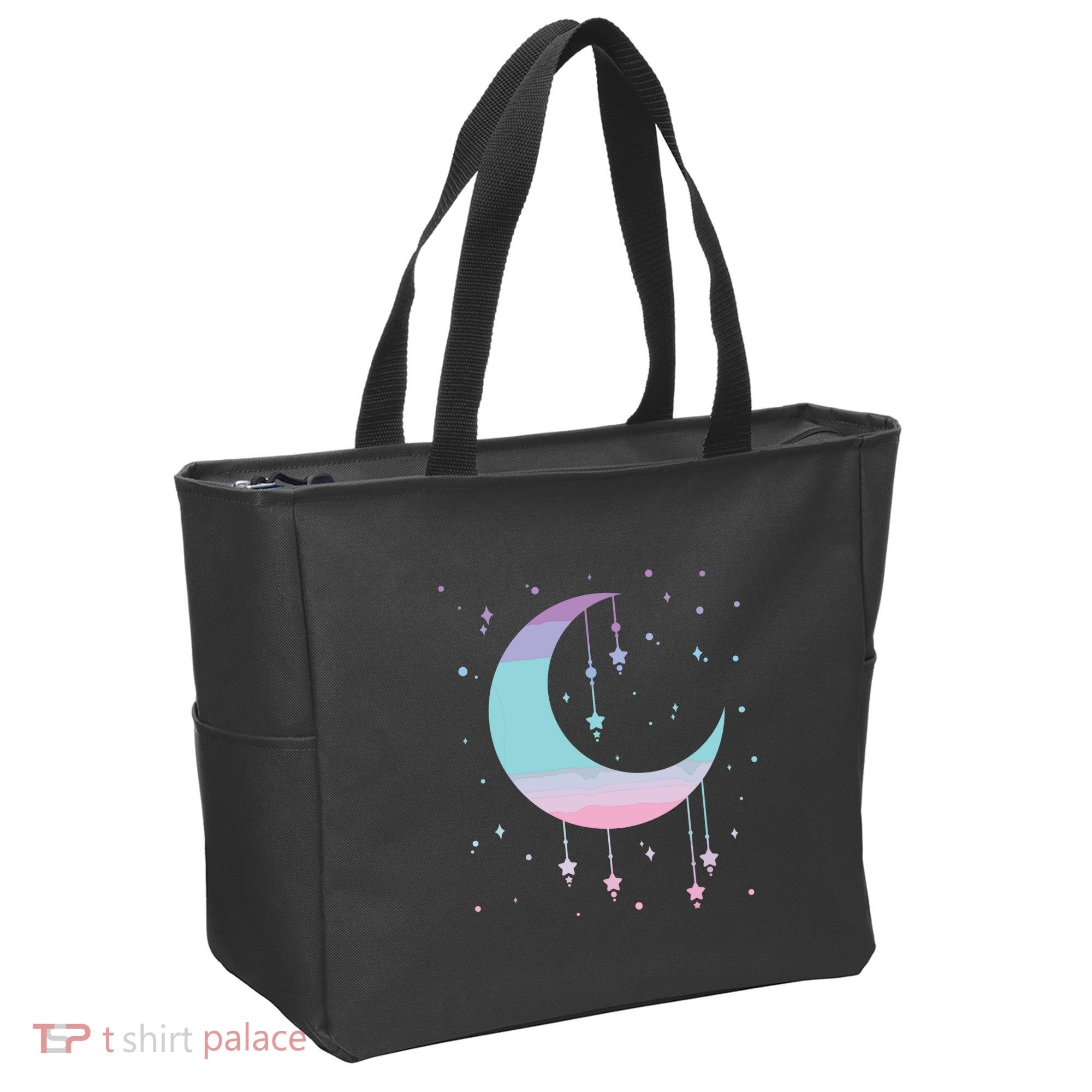 Pastel Moon Kawaii Pastel Goth Tote Bag
