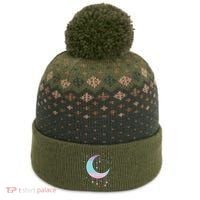 Pastel Moon Kawaii Pastel Goth The Baniff Cuffed Pom Beanie thumb 0