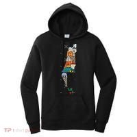 Palestine Map Kofeyah Palestine Women's Hoodie thumb 0