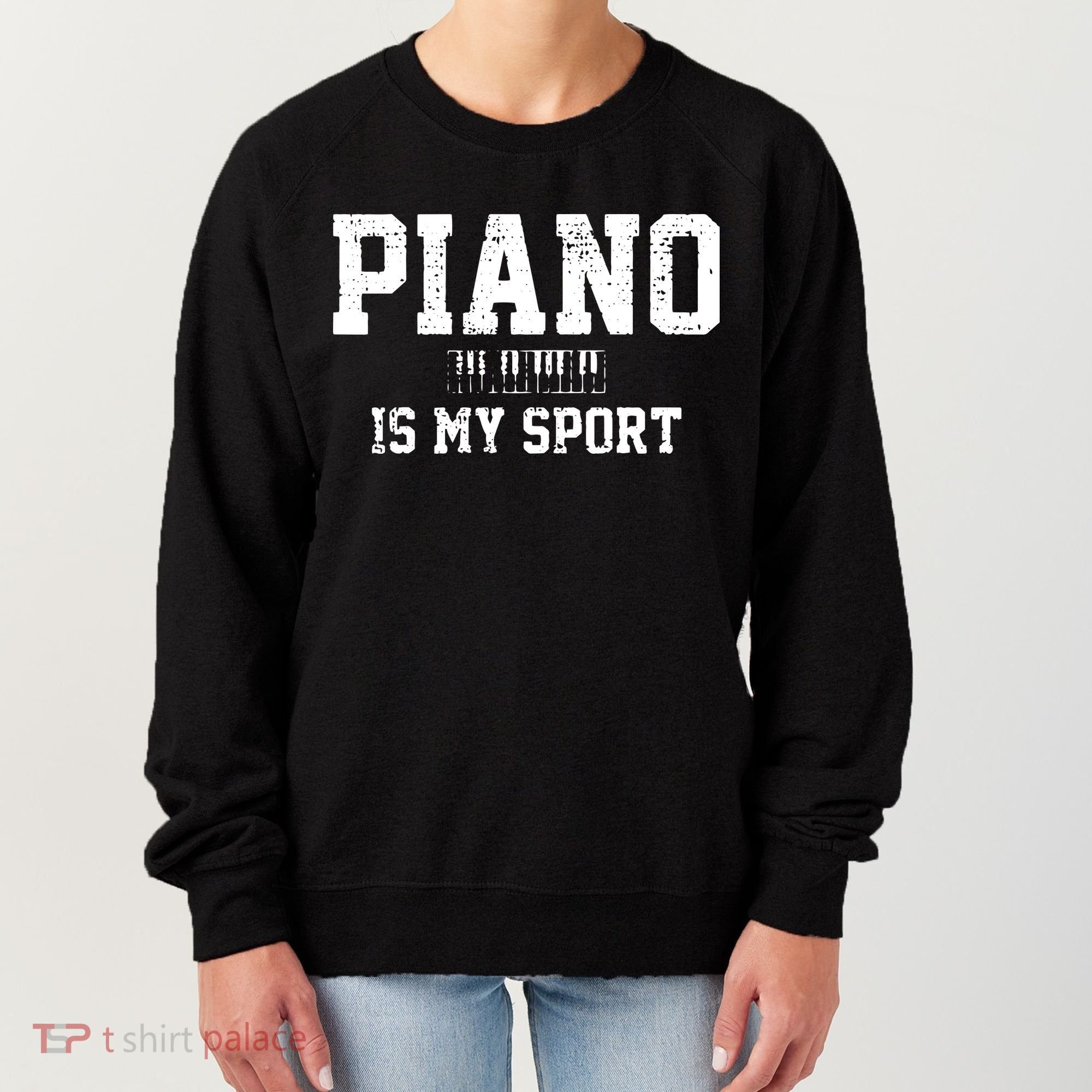 Piano Music Keyboard Musical Instrument Women's Sweatshirt