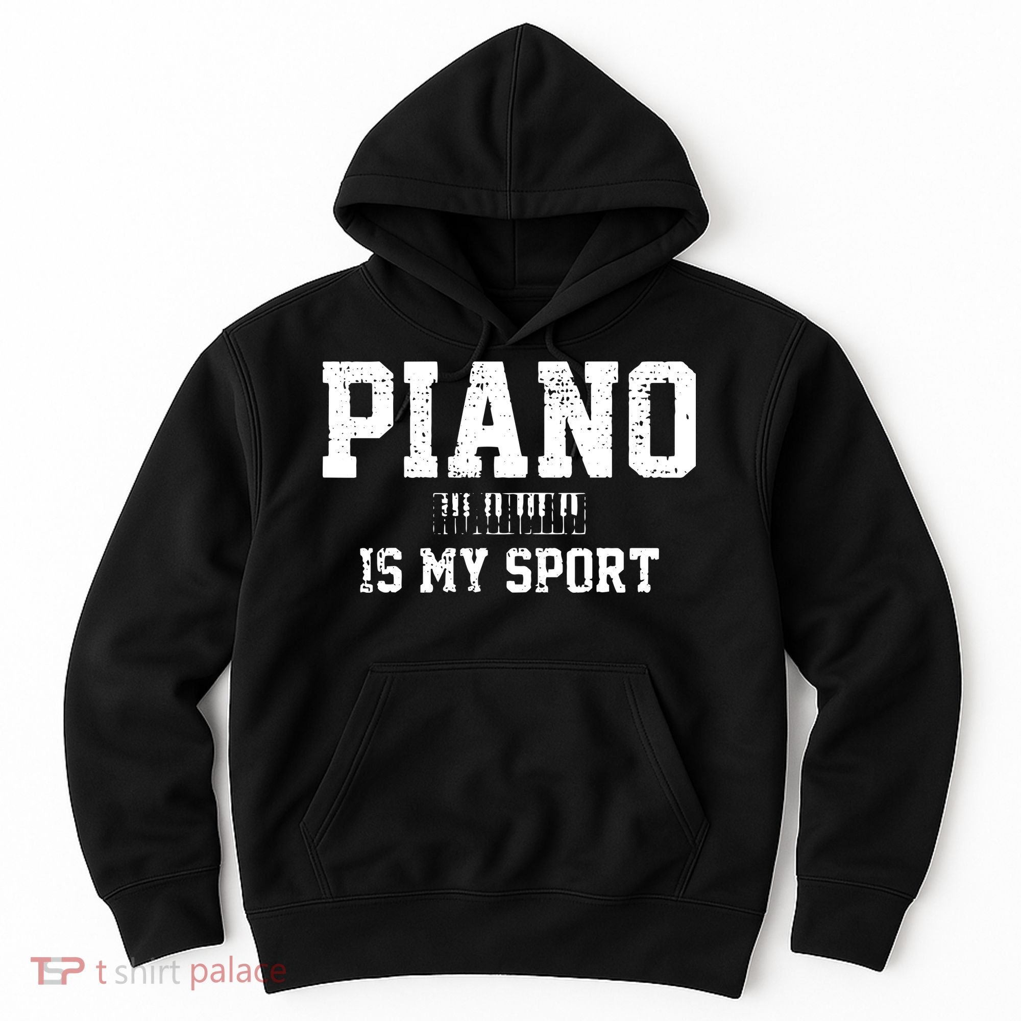 Piano Music Keyboard Musical Instrument Hoodie