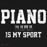 Piano Music Keyboard Musical Instrument Women's Hoodie thumb 2
