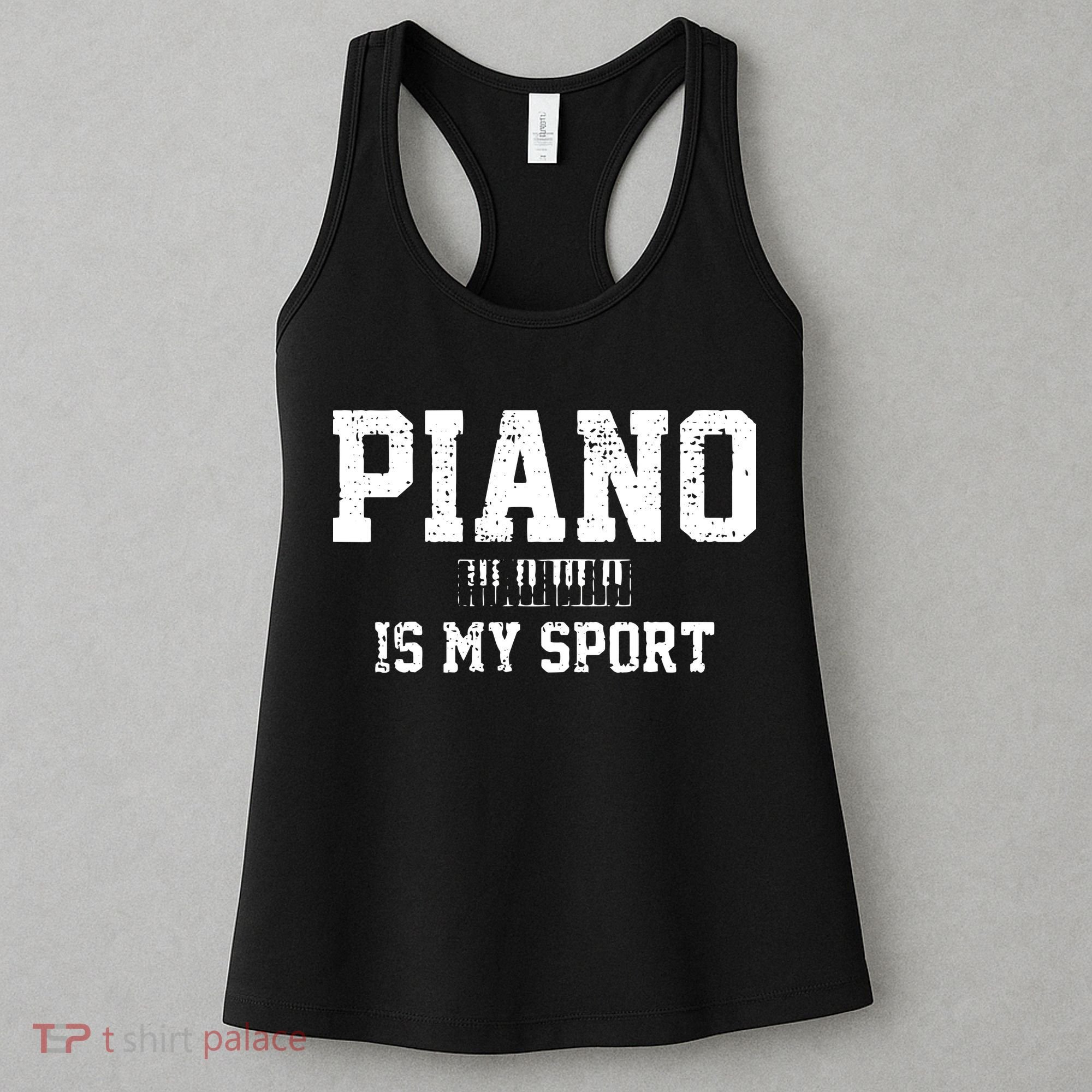 Piano Music Keyboard Musical Instrument Women's Tank Top