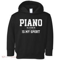 Piano Music Keyboard Musical Instrument Toddler Hoodie thumb 0