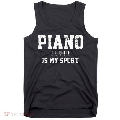 Piano Music Keyboard Musical Instrument Tank Top