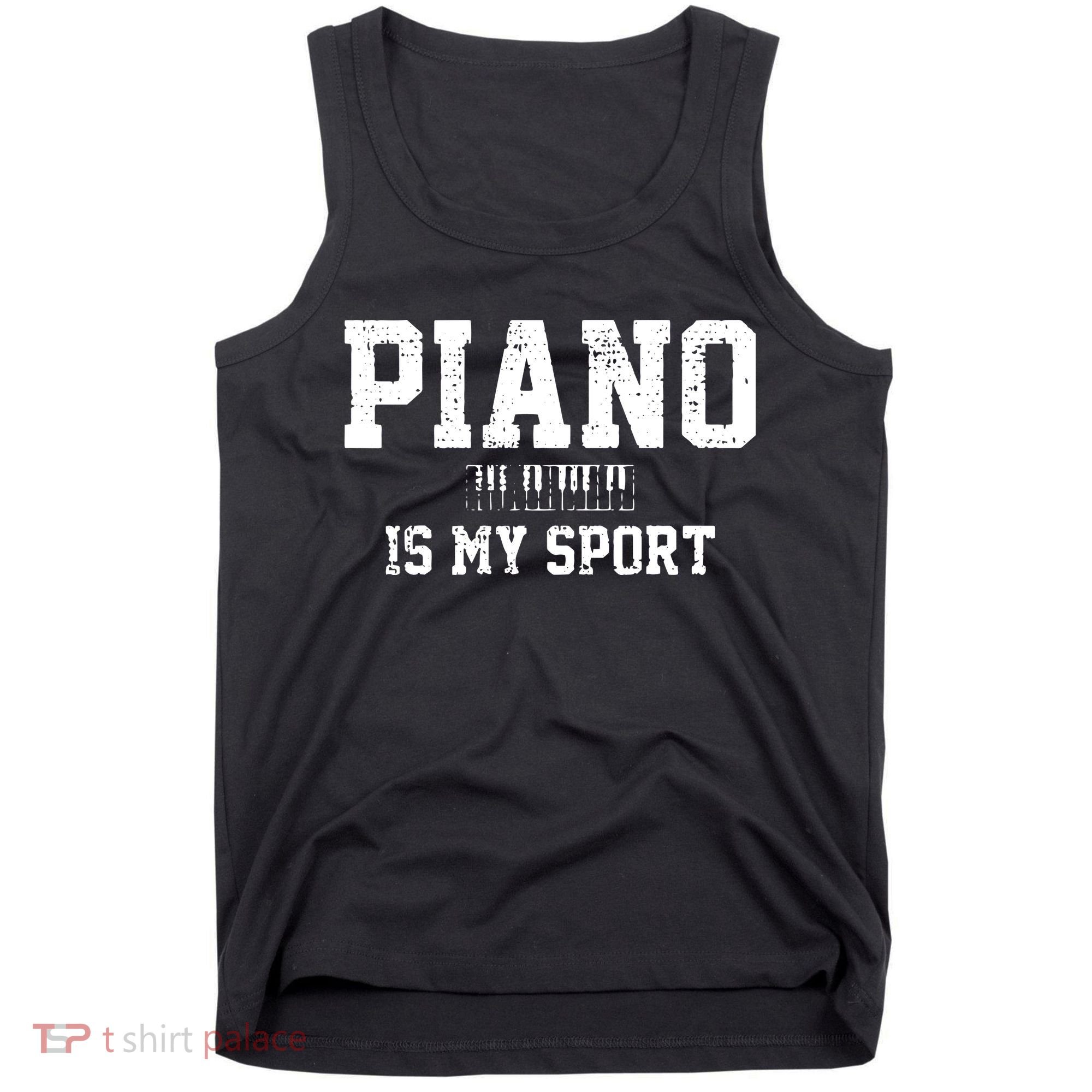Piano Music Keyboard Musical Instrument Tank Top