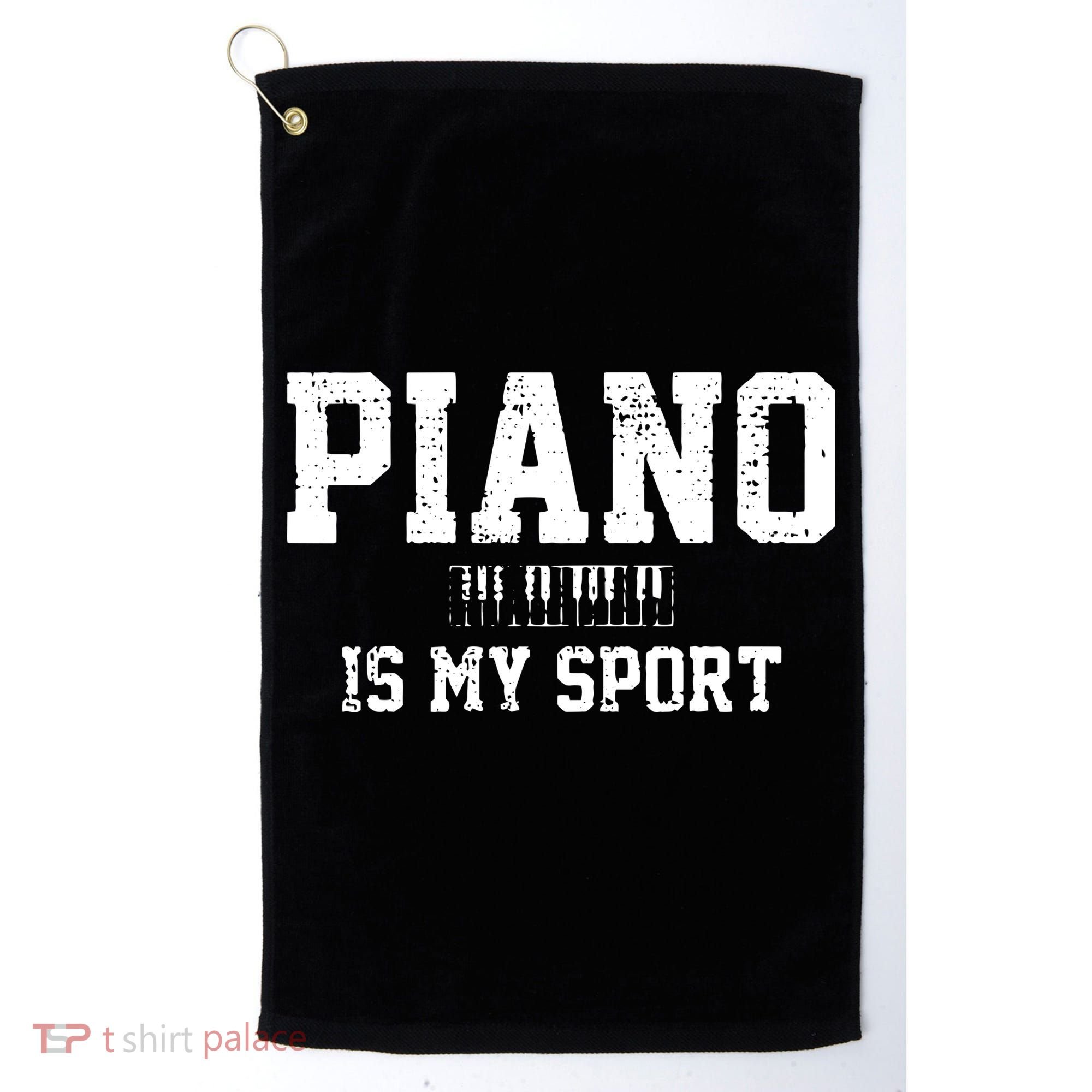 Piano Music Keyboard Musical Instrument Golf Towel
