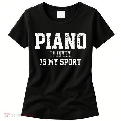 Piano Music Keyboard Musical Instrument Women's T-Shirt