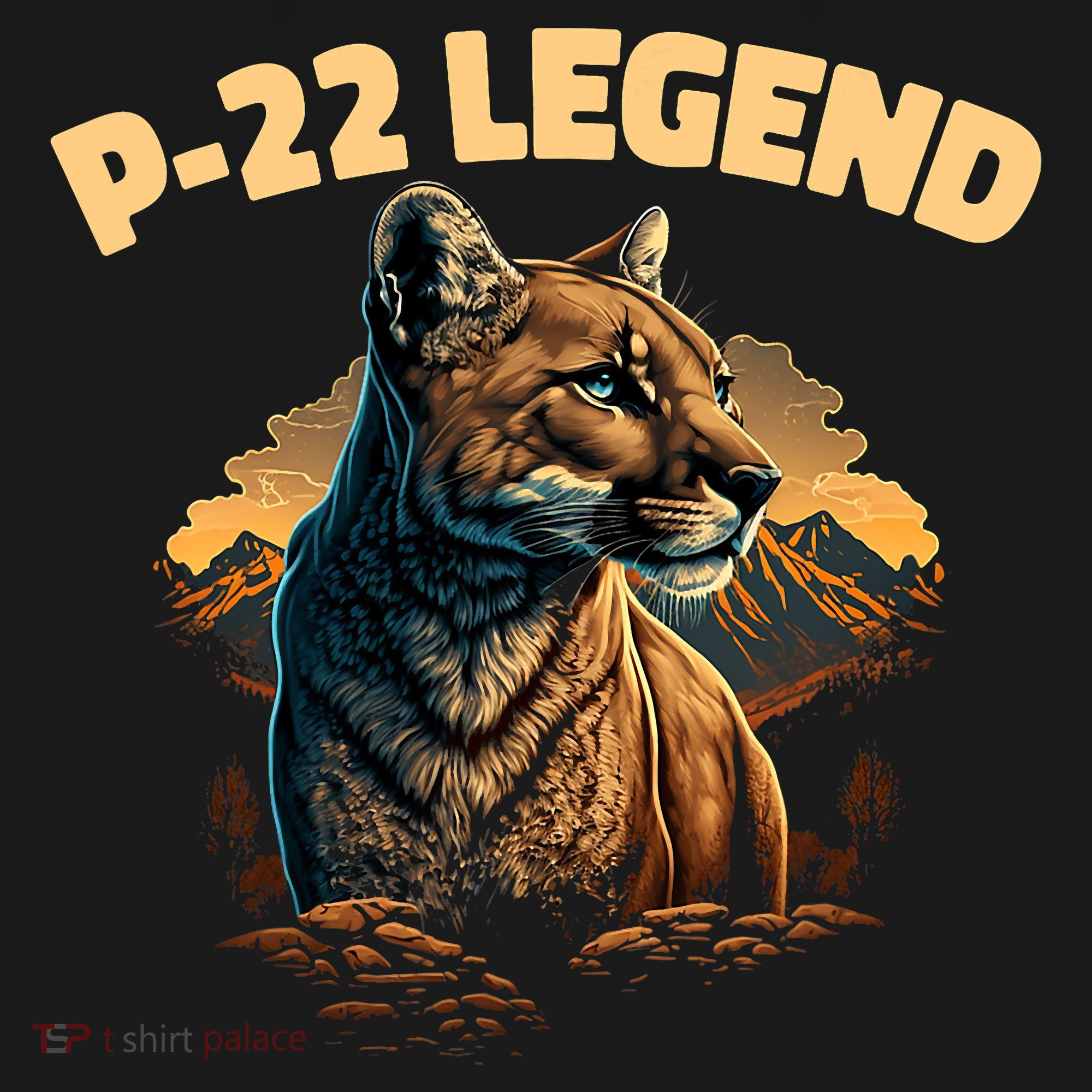 P22 Mountain Lion Silver Lake P22 Doggie Tank