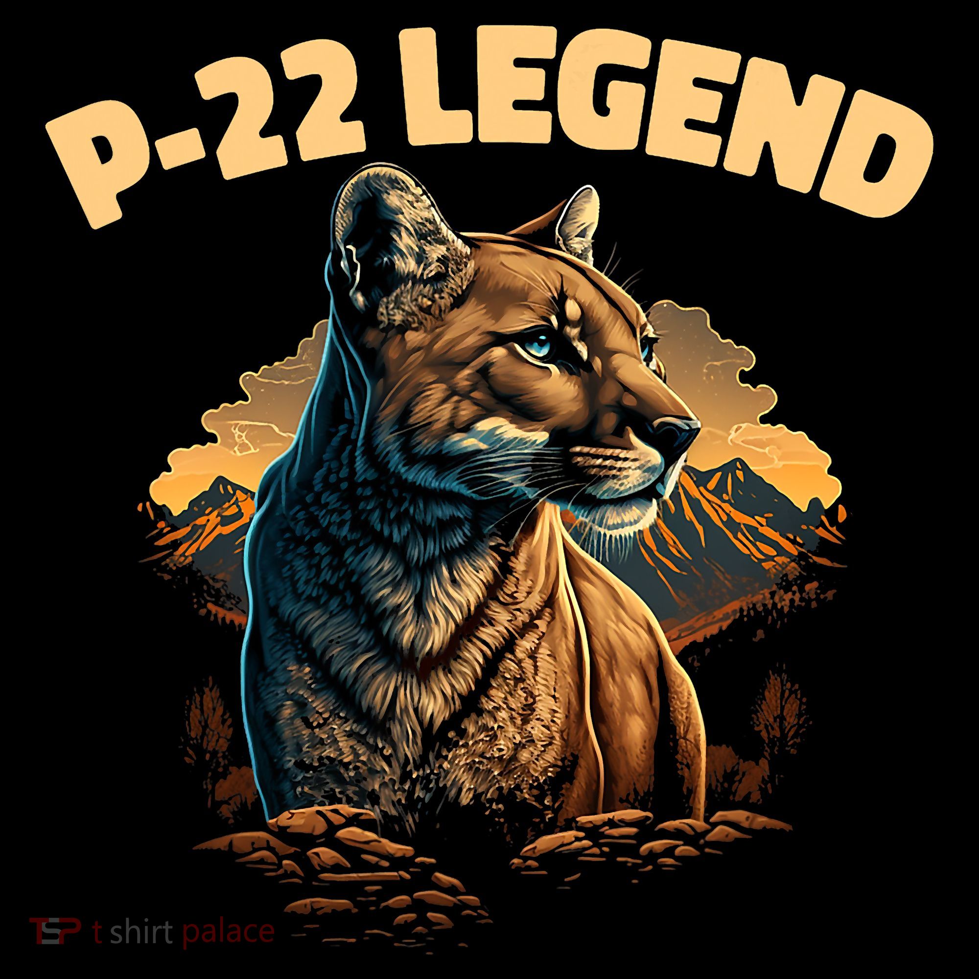 P22 Mountain Lion Silver Lake P22 Women's Hoodie