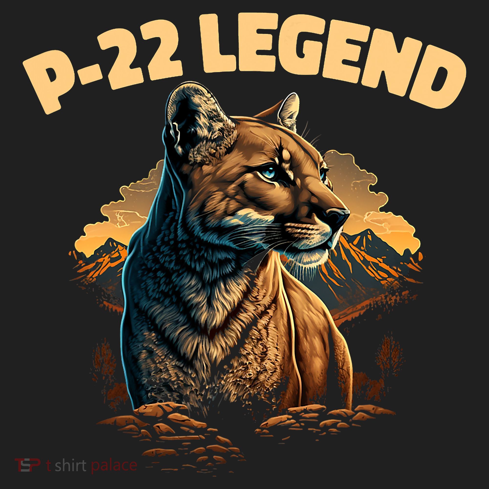 P22 Mountain Lion Silver Lake P22 Tumbler