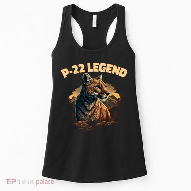 P22 Mountain Lion Silver Lake P22 Women's Tank Top