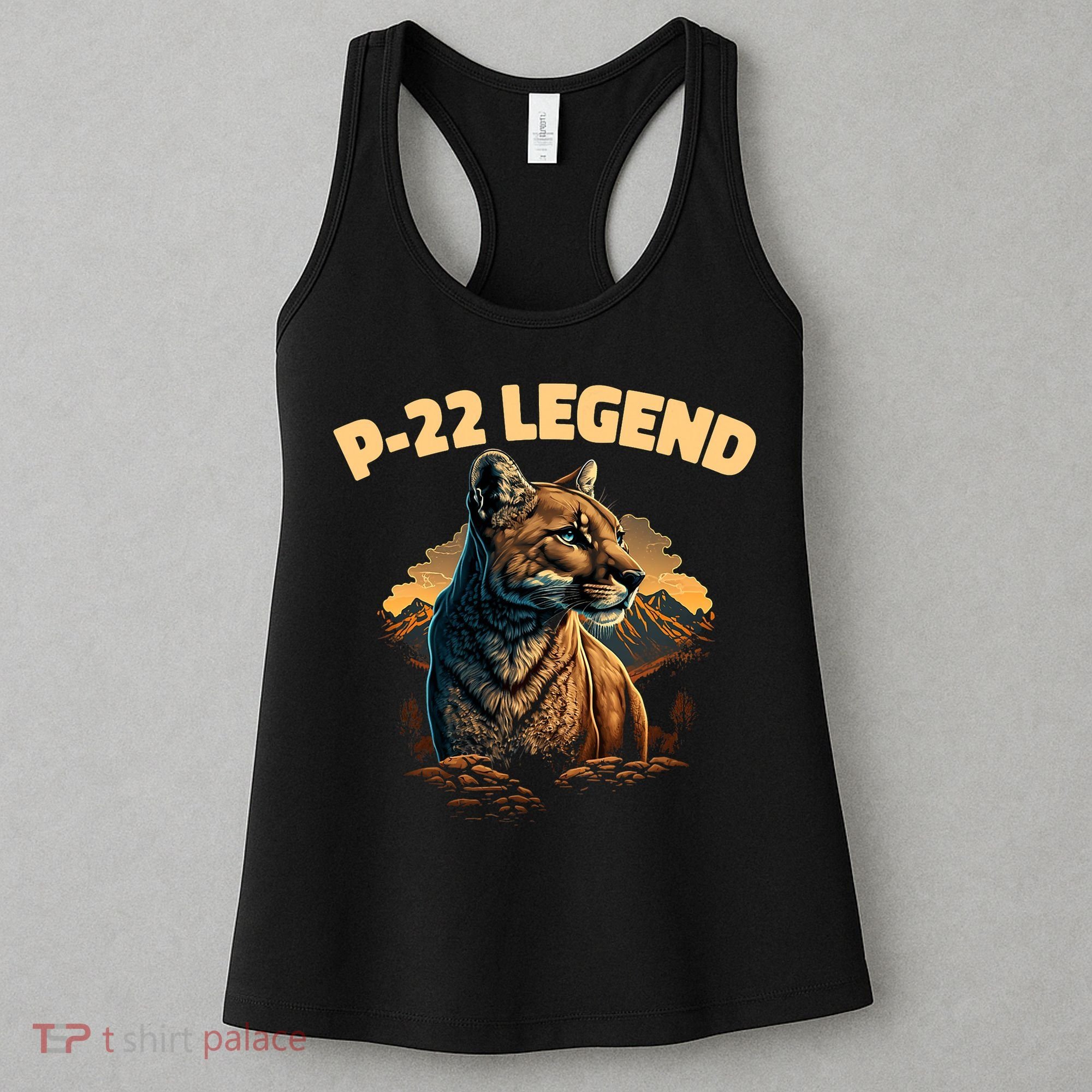 P22 Mountain Lion Silver Lake P22 Women's Tank Top