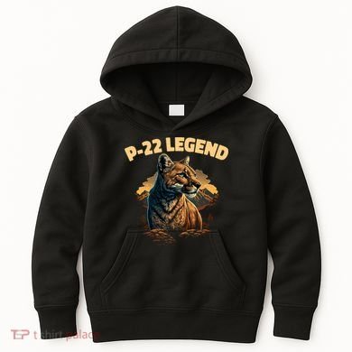 P22 Mountain Lion Silver Lake P22 Kids Hoodie