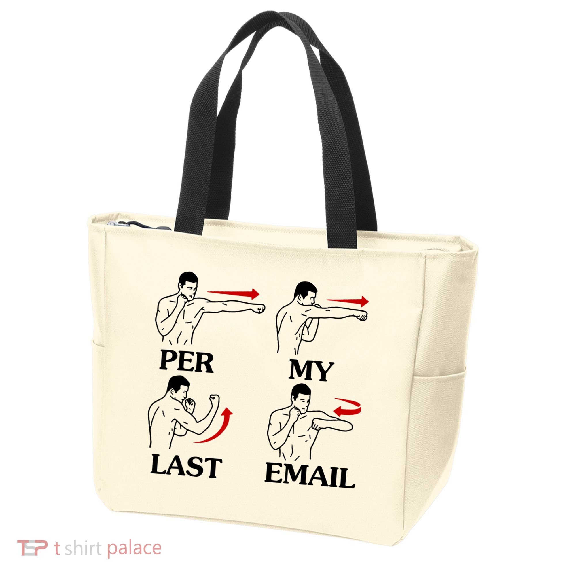Per My Last Email Funny Men Costumed Tote Bag