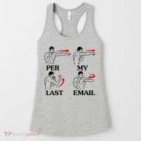Per My Last Email Funny Men Costumed Women's Tank Top thumb 0