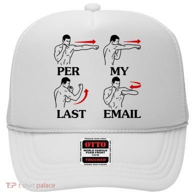 Per My Last Email Funny Men Costumed Hat