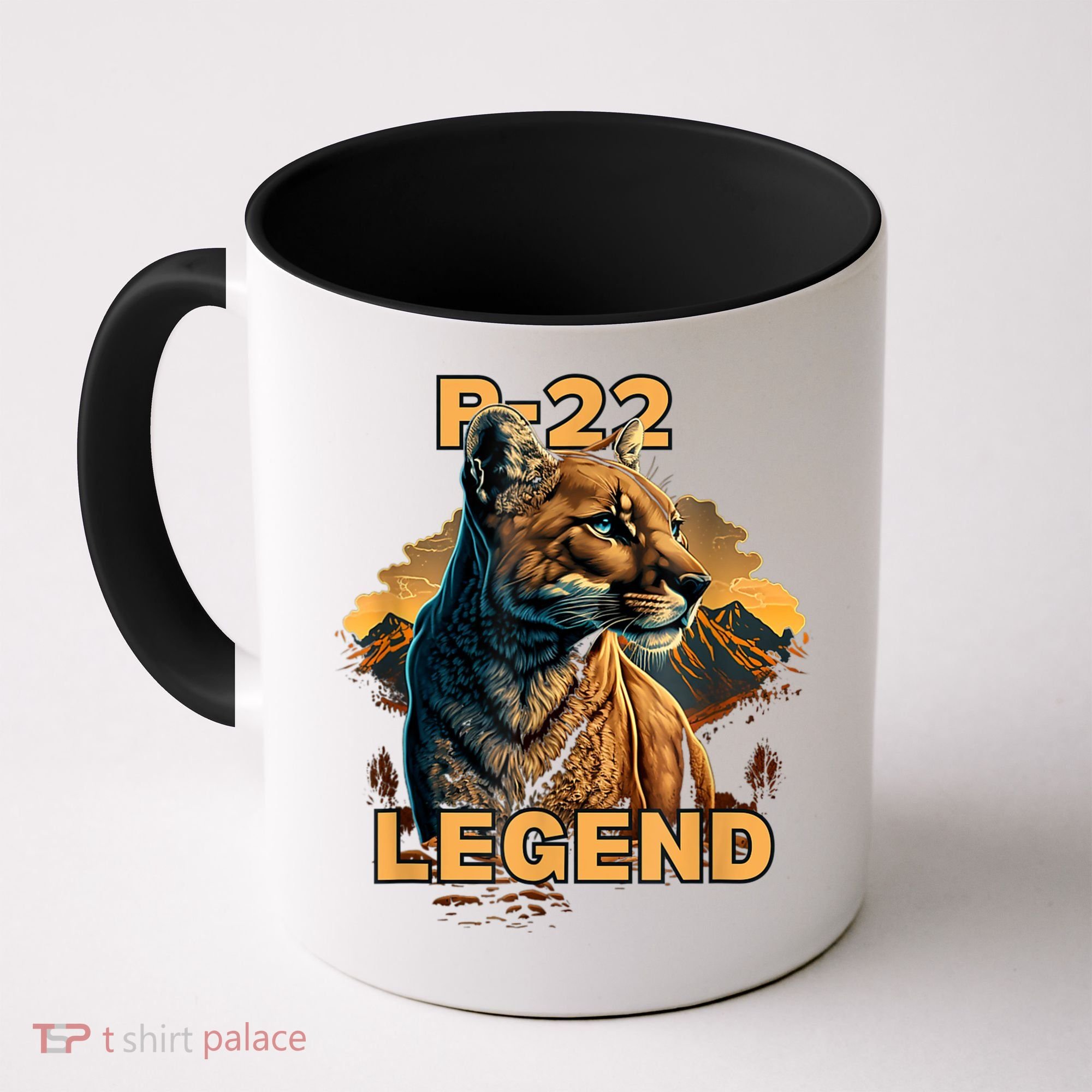 P22 Mountain Lion Silver Lake P22 Coffee Mug