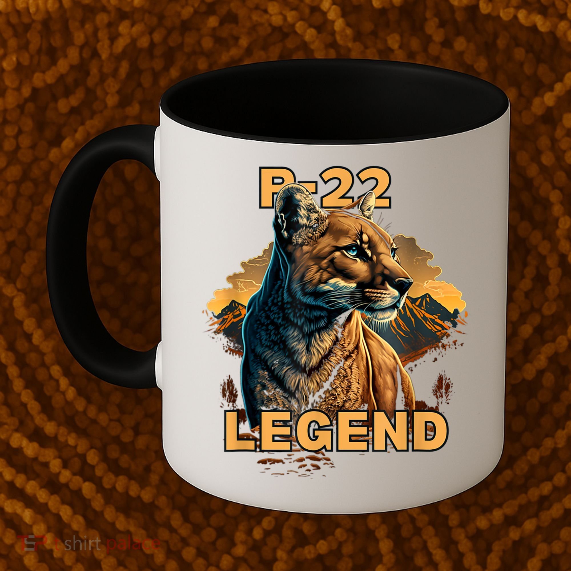 P22 Mountain Lion Silver Lake P22 Coffee Mug