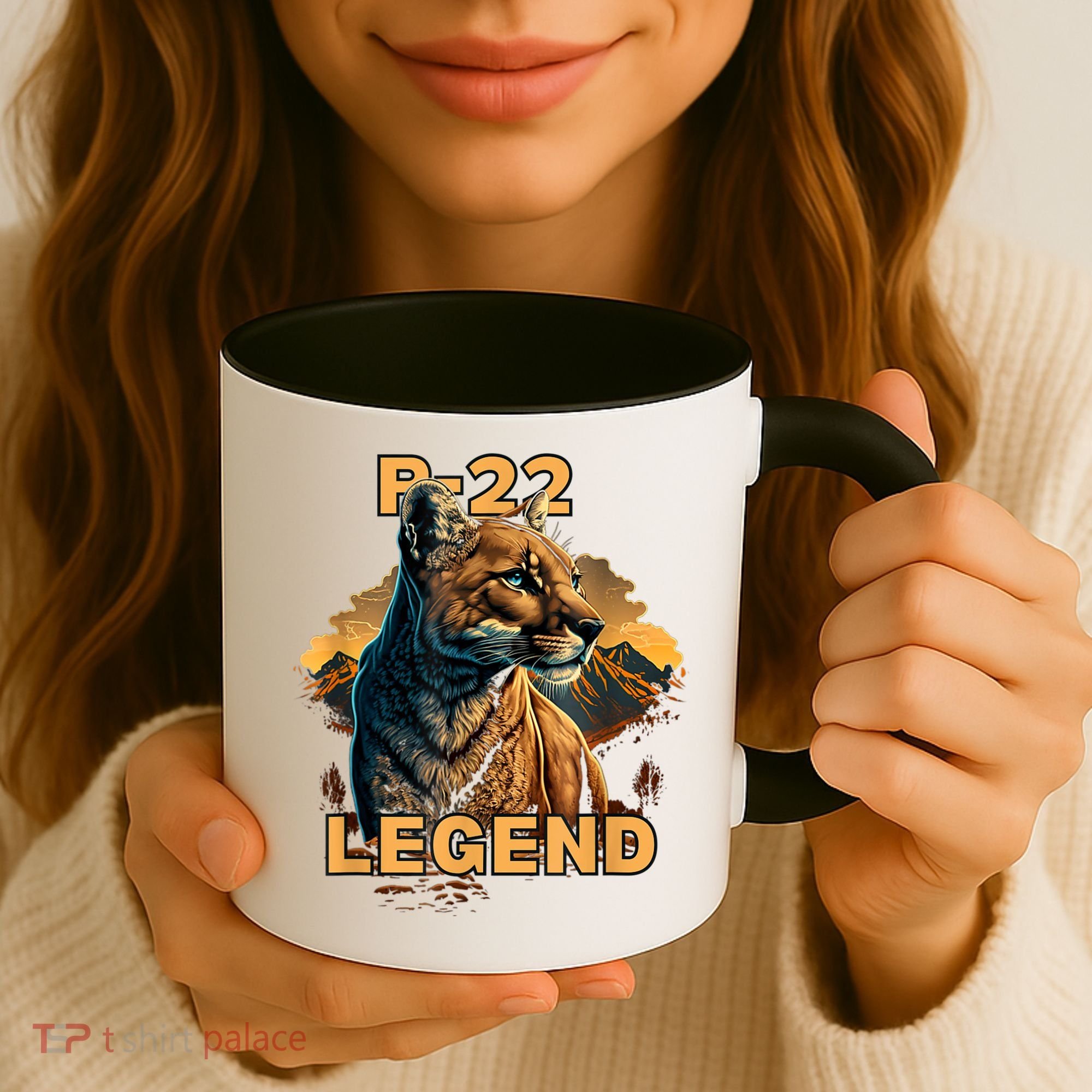 P22 Mountain Lion Silver Lake P22 Coffee Mug