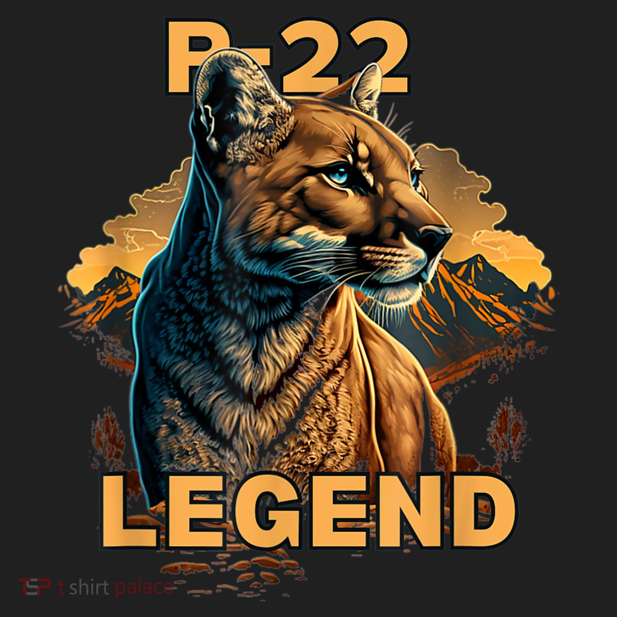 P22 Mountain Lion Silver Lake P22 Beanie