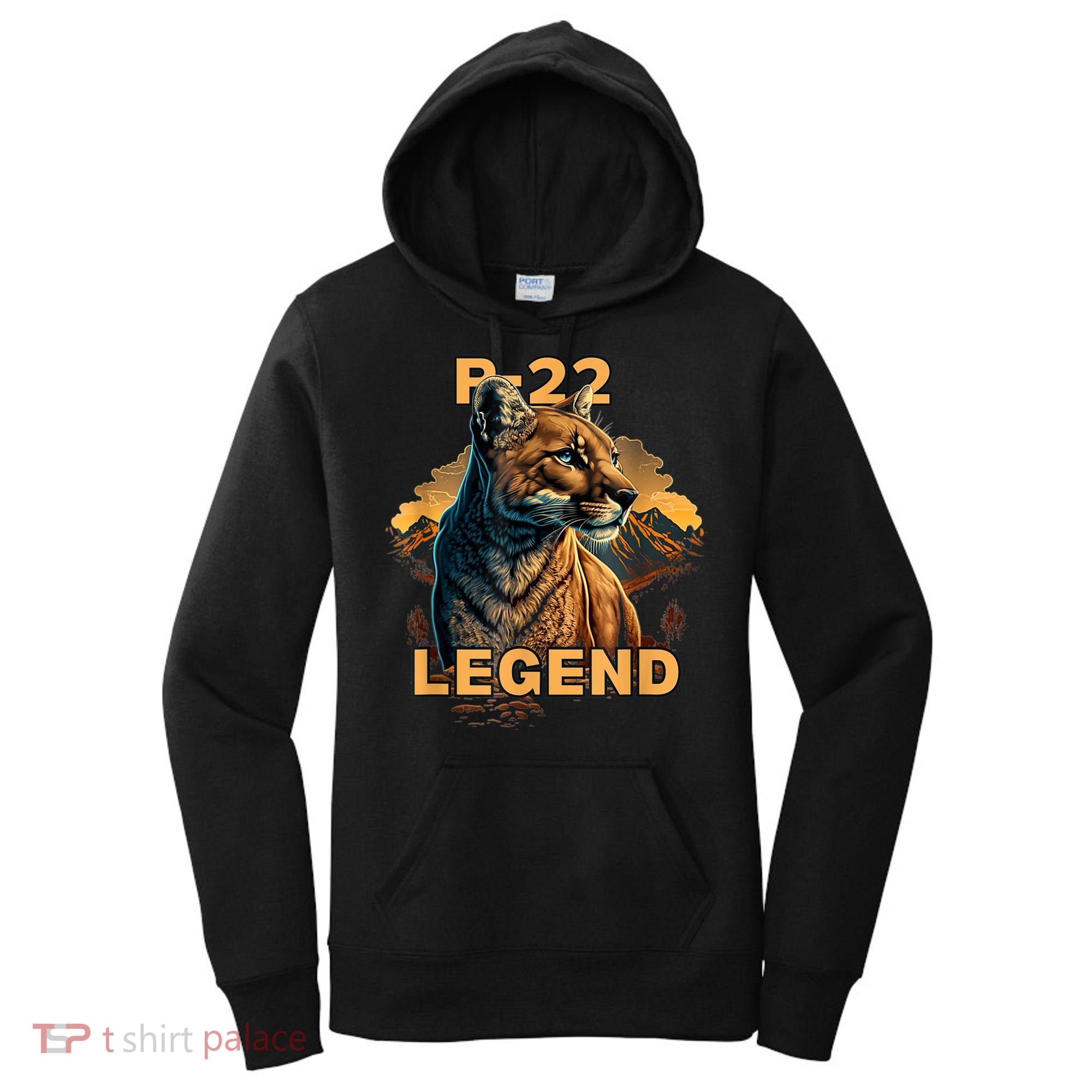 P22 Mountain Lion Silver Lake P22 Women's Hoodie