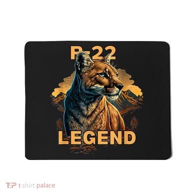 P22 Mountain Lion Silver Lake P22 Mousepad