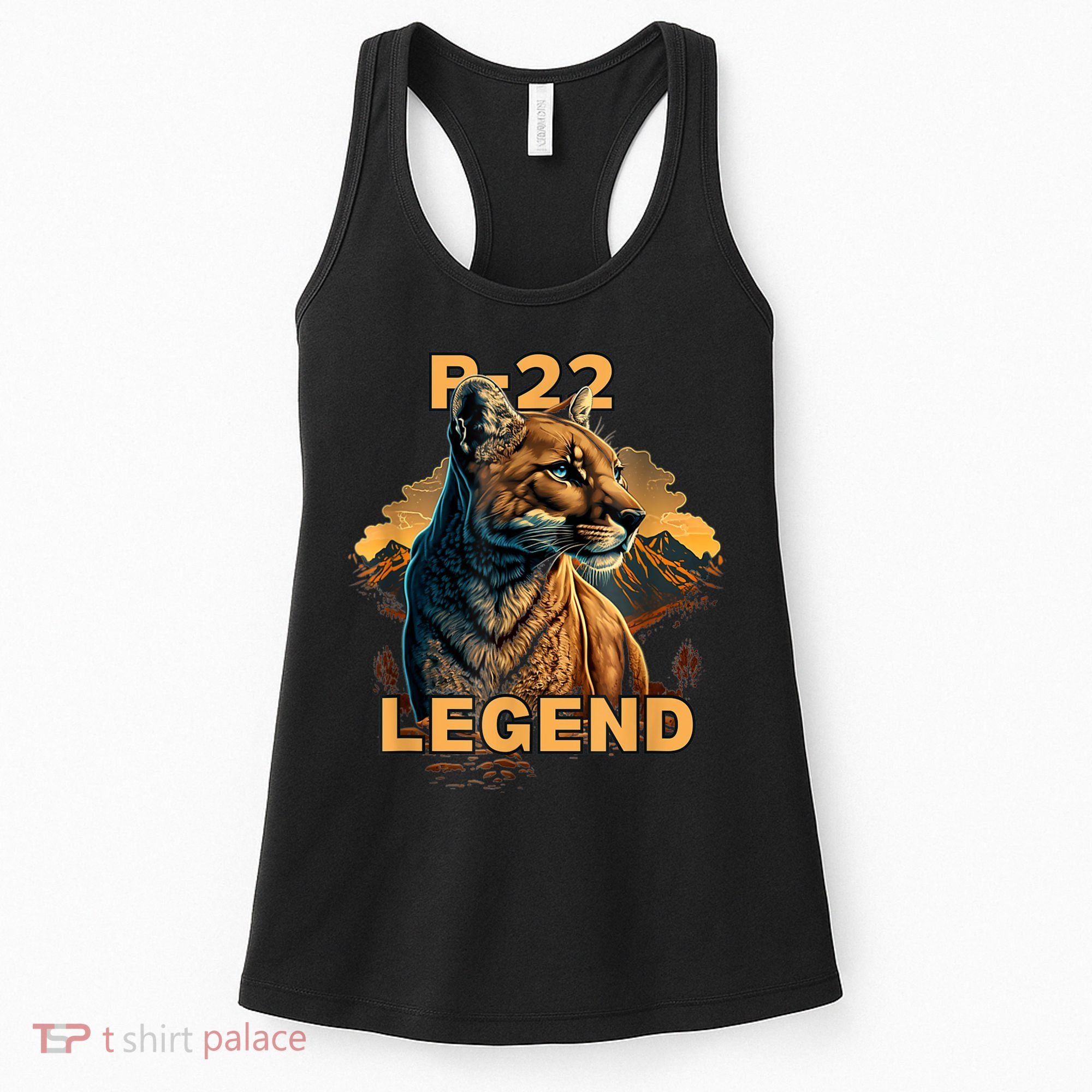 P22 Mountain Lion Silver Lake P22 Women's Tank Top