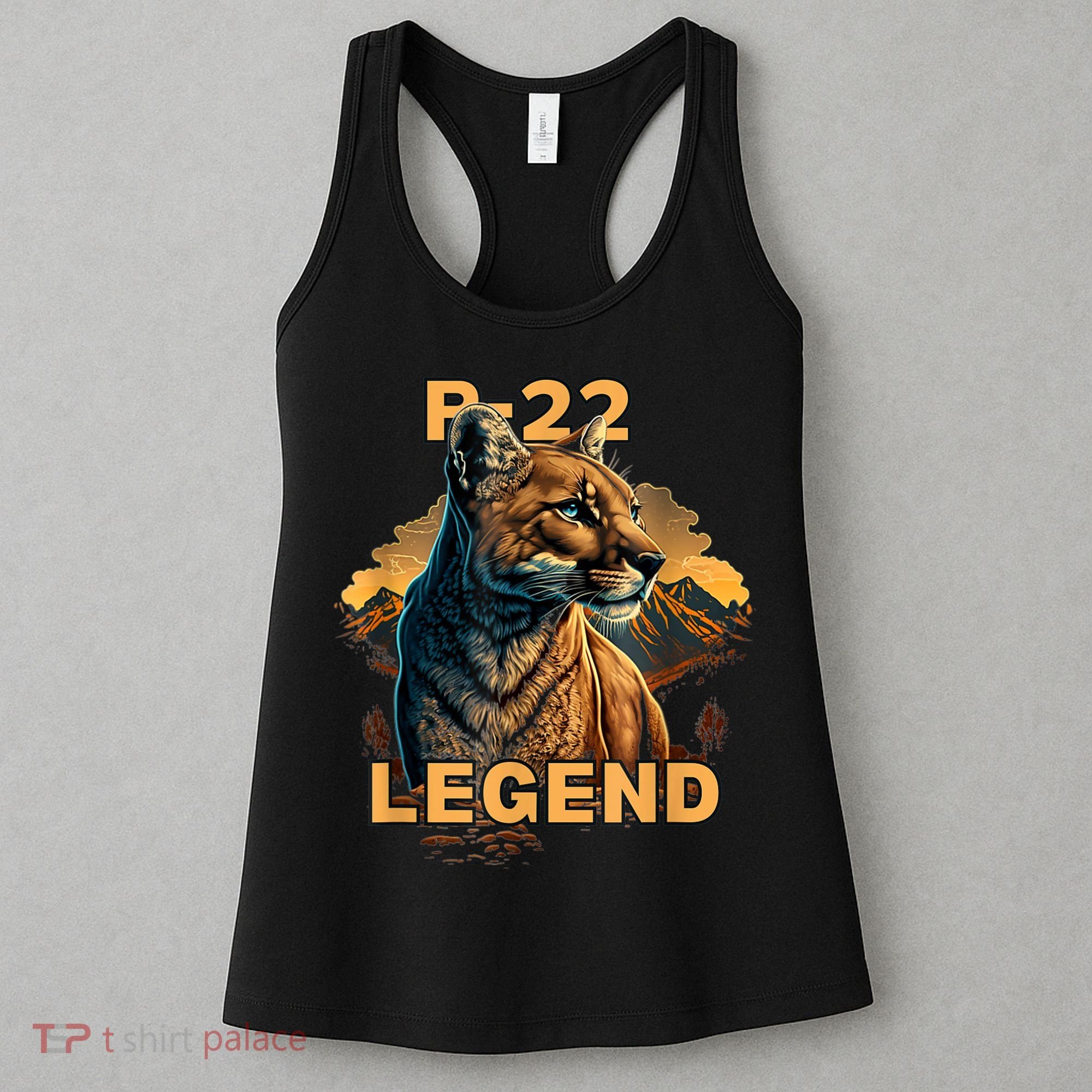 P22 Mountain Lion Silver Lake P22 Women's Tank Top