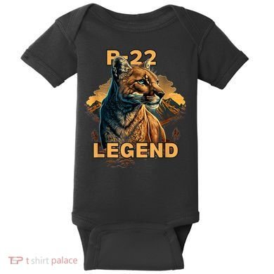 P22 Mountain Lion Silver Lake P22 Baby Bodysuit