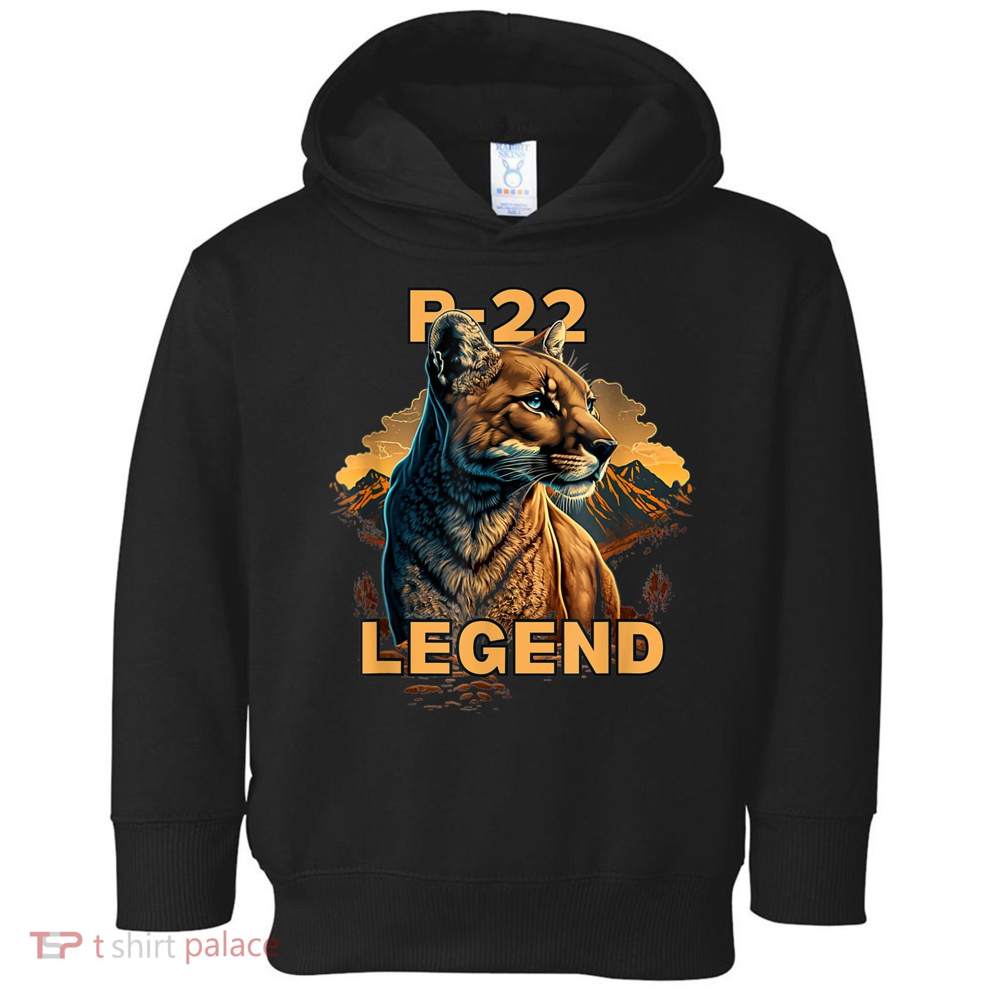 P22 Mountain Lion Silver Lake P22 Toddler Hoodie